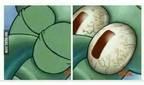 When you piss with such pleasure and remember that you are sleeping - Images, Squidward, Describe, Fail, 9GAG