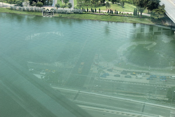 underwater road - Singapore, Reflection, My, Bikini Bottom