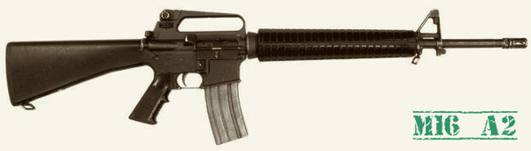 M16 A2 assault rifle (USA) - Weapon, Weapon, Rifle, , Longpost