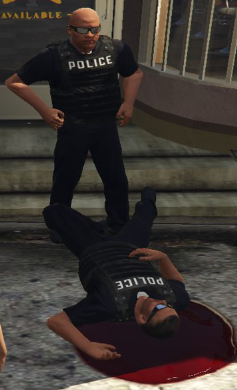 - Well, who the hell did this??? - My, Gta 5, Humor, Police