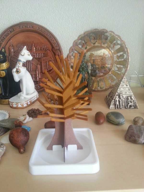 crystal tree - My, Chemistry, Crystallization, Crystals, Toys, Longpost