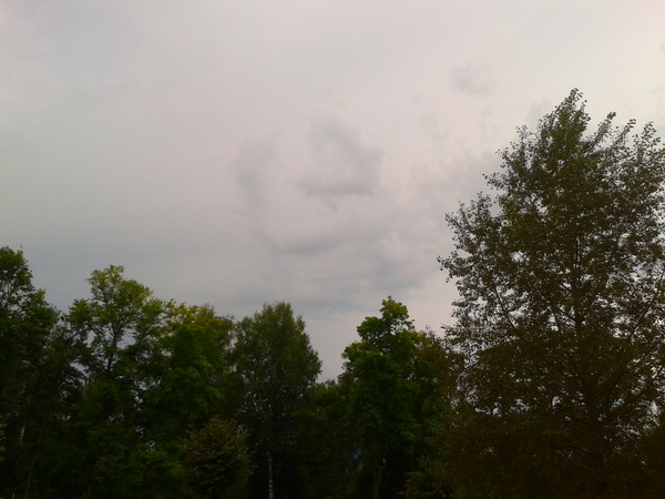 This is how you go out for a run in the early morning, and there are already advertisements in the sky. - Internet Explorer, My, My, Photo, Yaroslavl