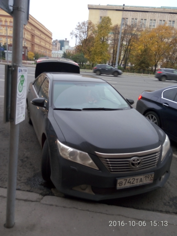 Moscow cattle. - My, Greed, Parking, Rage