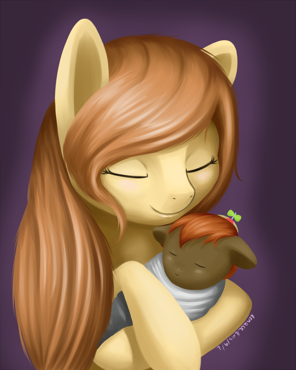 My little pony... My Little Pony, Button Mash, Cream Heart