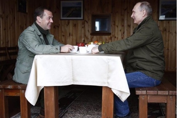 Medvedev congratulated Putin on his birthday. - news, Vladimir Putin, , Birthday, Dmitry Medvedev, Politics