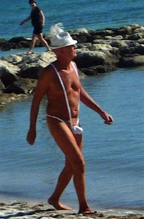 Why suspenders? On an elastic band it is necessary to do! - NSFW, Fashion, Photo, Swimming trunks