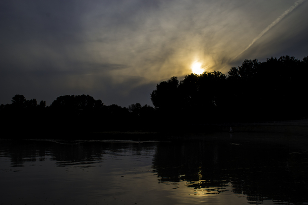 small hobby - My, The photo, Brest, Republic of Belarus, Sunset, Sunrises and sunsets, dawn, Longpost, moon