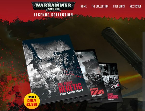Warhammer 40k: Legends Collection, some goodness :) - Warhammer 40k, Warhammer, Books, Hachette, news, Video, Longpost