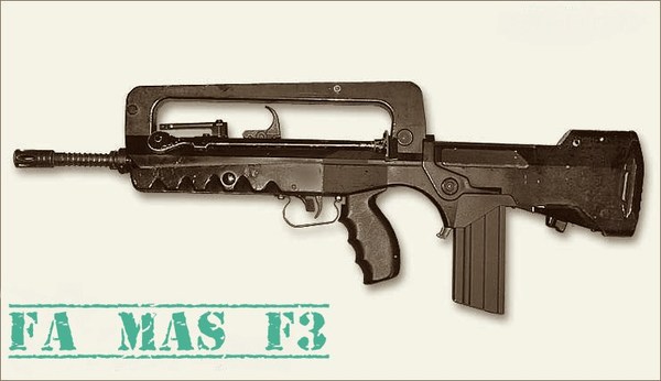 Assault rifle FA MAS F3 (France) - Weapon, Assault rifle, , Longpost
