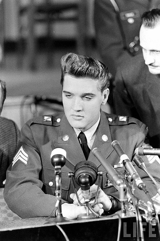 Elvis Presley in the army - Army, Elvis Presley, Interesting
