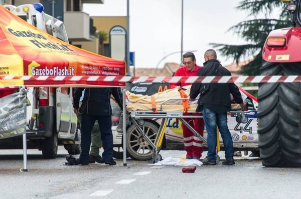 At the Rally of Legends in San Marino, a spectator was run over to death - Italy, San Marino, Road accident, Crash, Death, Video, Race, Longpost