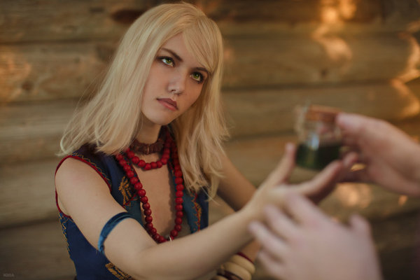 Cosplay The Witcher 3: Keira Metz nude - NSFW, Witcher, Cosplayers, Longpost