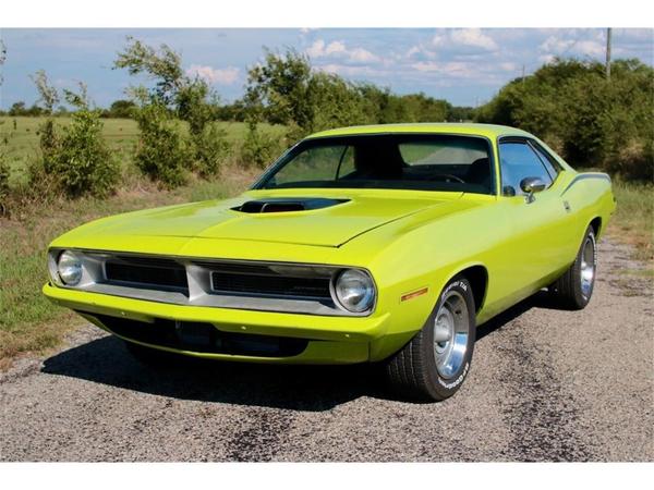 1970 Plymouth Barracuda , , Plymouth, , , , Muscle car, 