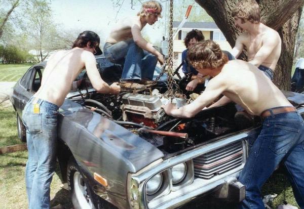 Engine swap from the 70s - Auto, Car, Swap, Engine, 70th
