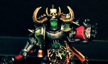 Повелитель Крыс - Моё, Chaos Space marines, Kitbash, Miniature, Warhammer 40k, Длиннопост, Миниатюра