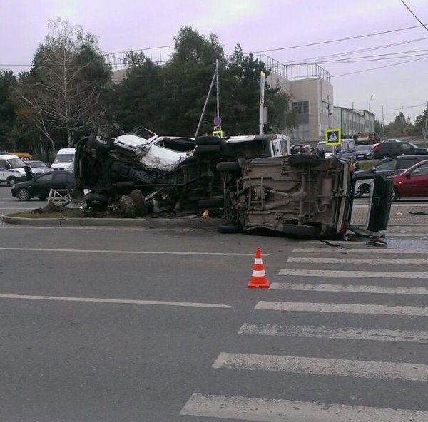 In Stavropol, a police chase ended in a fatal accident (10/11/2016) - Stavropol, Road accident, Crash, Traffic rules, DPS, Погоня, Death, Stavropol region, Video, Longpost