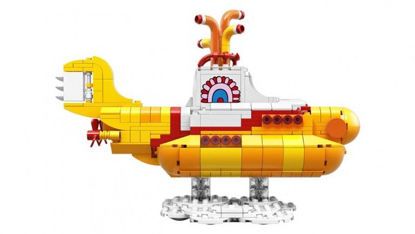 Lego got to the Beatles - Lego, Longpost, Video, Yellow submarine, The beatles