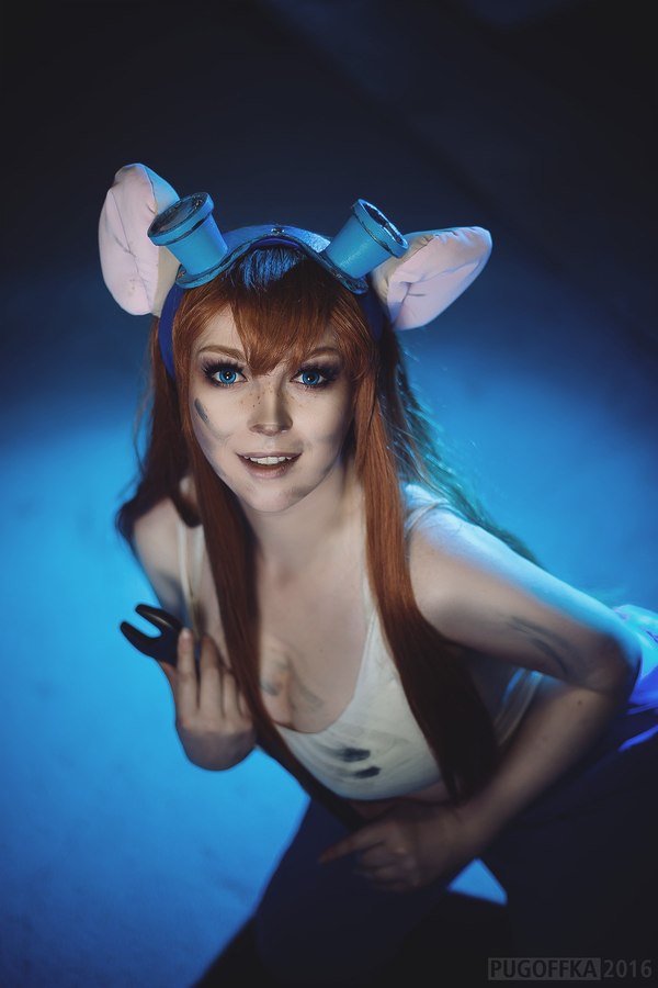 Diligent Gadget to the rescue! - Cosplay, Girls, Friday, Cartoons, Chip and Dale, Russian cosplay, The photo, Longpost, Gadget hackwrench