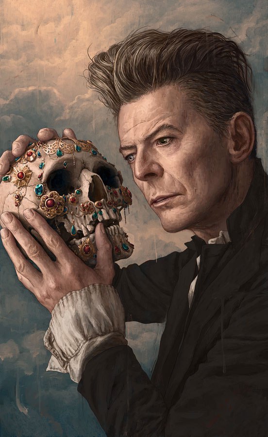 Liked the portrait. - David Bowie, Portrait