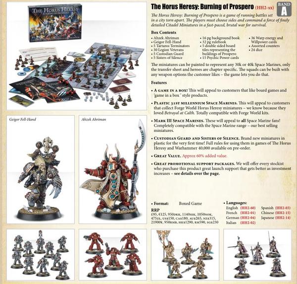   The Horus Heresy: Burning of Prospero Warhammer 30k, Horus Heresy, Burning of Prospero, Games Workshop