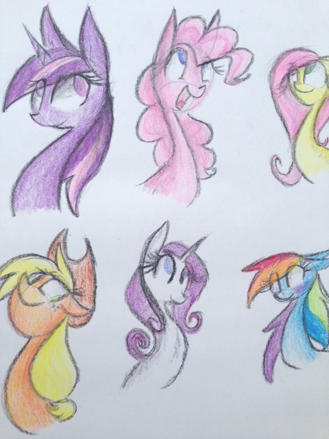 Mane six - My little pony, Mane 6