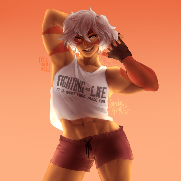 I do have a life, fighting is MY life Gualitosandra, ,  , Steven Universe, Jasper