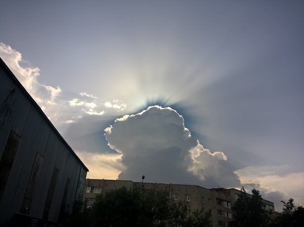 Just a cloud - Clouds, Novomoskovsk