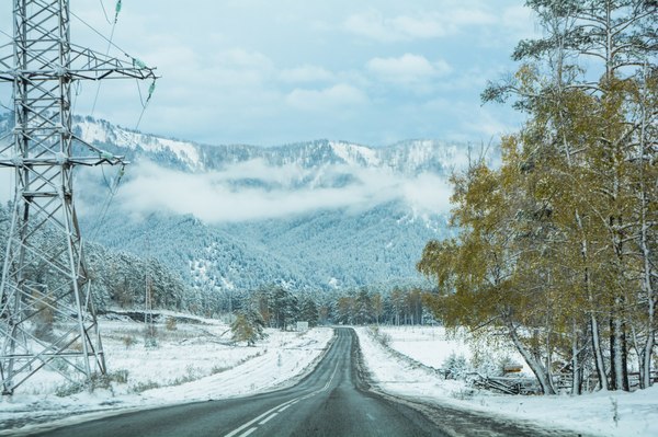 Chemalsky tract. - Altai, Chemal, , Longpost, Altai Republic