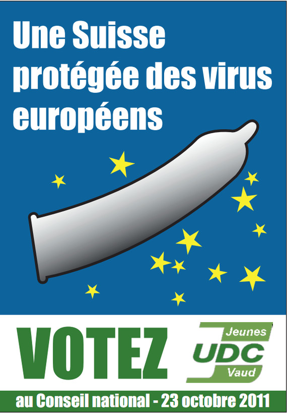 Scandalous posters of the Swiss People's Party (there are intolerant images) - Politics, Poster, Switzerland, Longpost