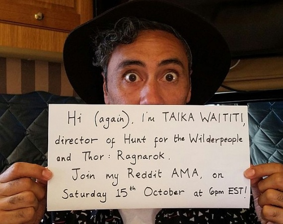 Conversation with director Taika Waititi, who is currently filming Thor: Ragnarok in Australia - Thor 3: Ragnarok, , , Question