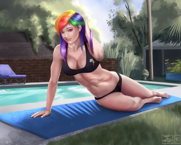 Summer Dash Jay156, ,  , Rainbow Dash, My Little Pony, ,  