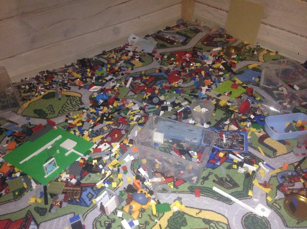 How to store it? - My, Lego, Children, Toys, Mess