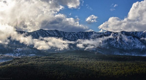 Where clouds are born - Altai, Chemal, Autumn, Nature, Clouds, The mountains, Altai Republic