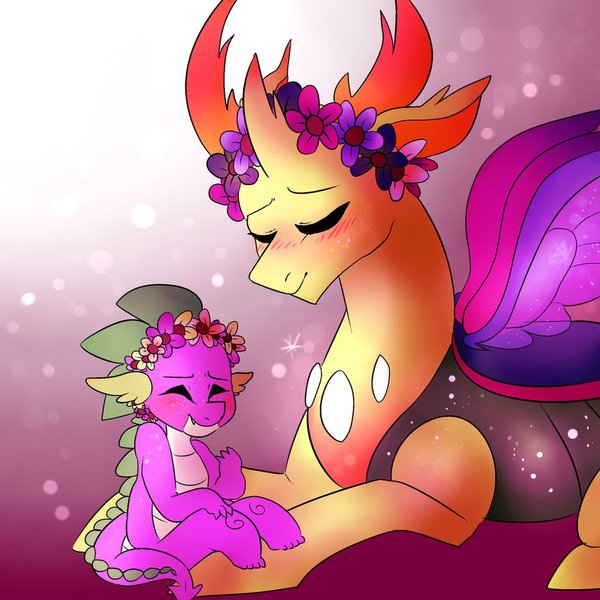 Fagot stag beetle and Spike. - My little pony, Thorax, Spike, MLP gay, Shipping