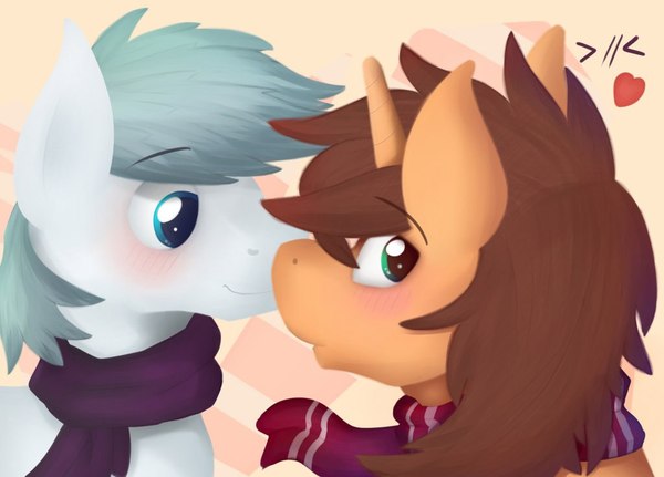 Don't turn away... - My little pony, MLP gay, Double Diamond, Shipping, Original character
