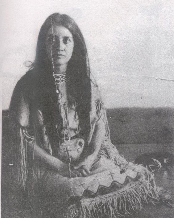 Indians. - Indians, Girls, Face, Longpost, Old photo, Rare photos