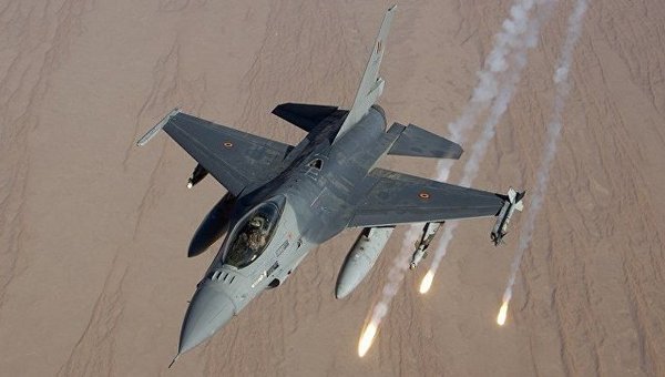 The Ministry of Defense spoke about the flight of the Belgian F-16s that attacked Hassajack - Politics, Ministry of Defense, , f-16, news, Syria, Longpost, Ministry of Defence