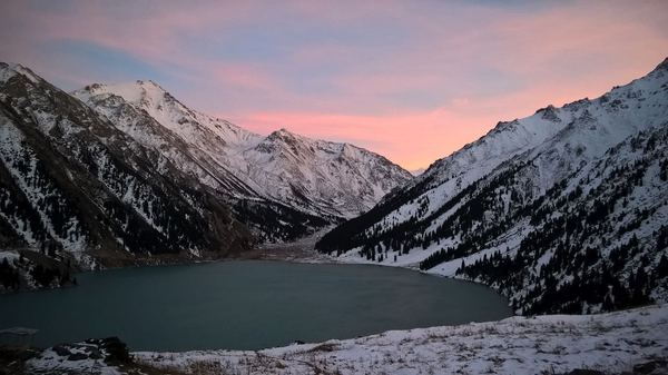 Big Almaty Lake - My, Almaty, Kazakhstan, Big Almaty Lake