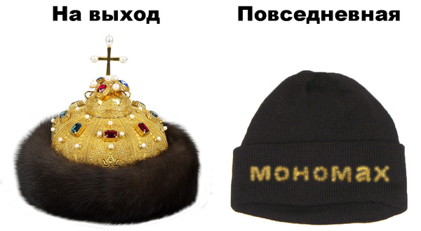 Caps of Monomakh - My, Cap, Vladimir Monomakh, Headdress, Winter, Tsar, Cloth