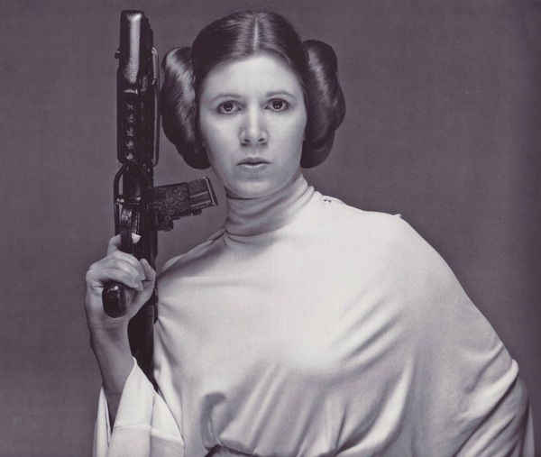 Carrie Fisher may the Force be with you. - Star Wars, Bikini, Princess Leia, Slave, Birthday, Carrie Fisher, Anniversary, GIF, Longpost