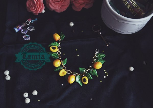 Mango bracelet - My, With your own hands, Mango, A bracelet, Decoration, Handmade, Mango, 