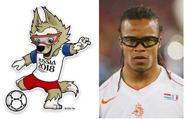 Edgar Davids approves of World Cup mascot selection - Edgar Davids, Mascot, Zabivaka, Football