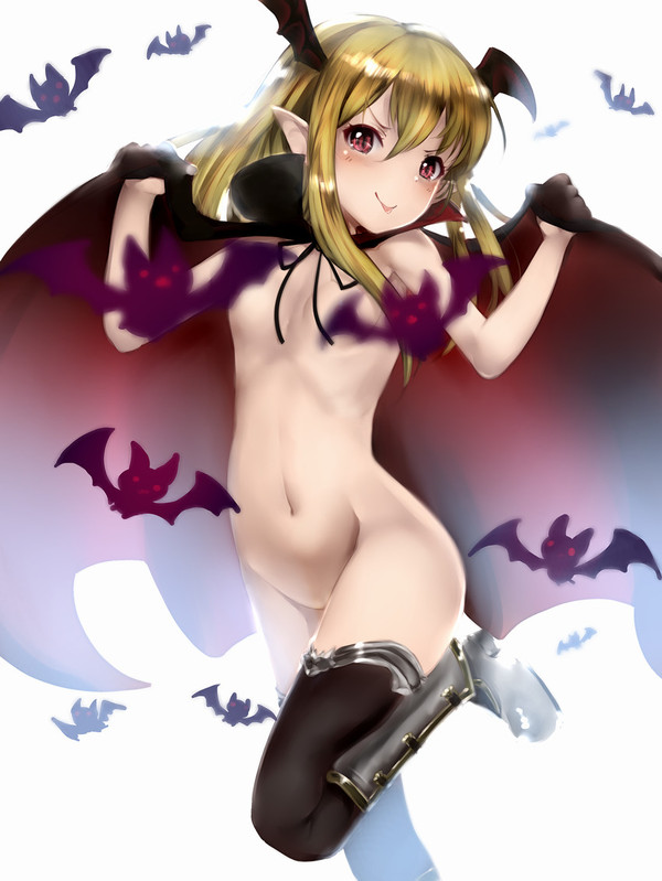 Anime Art - NSFW, Аниме, Anime Art, Granblue Fantasy, Vampy