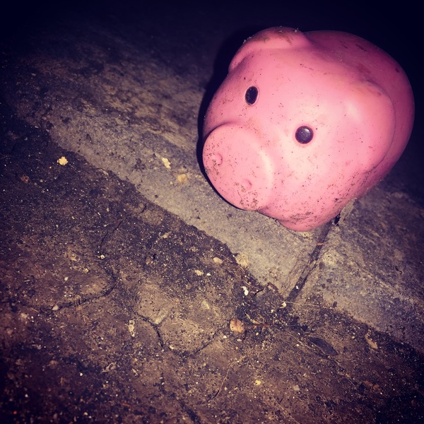 cute pig) - My, Piglets, Toys, Pink