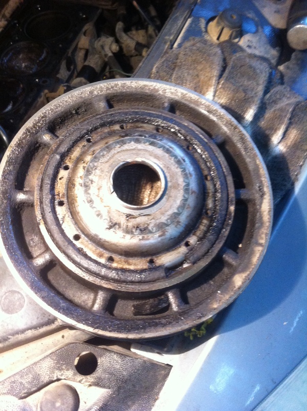 The consequences of the leakage of the stuffing box to / in - Longpost, Repair, Timing belt, ICE, Car service, , Renault, My