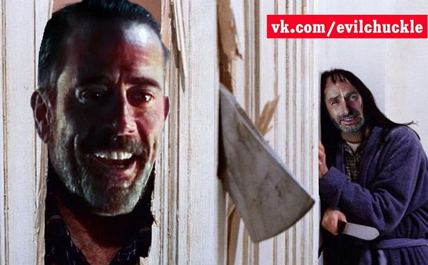 Here's Negan! - My, Twd, Negan, Rick Grimes, The walking dead, the walking Dead