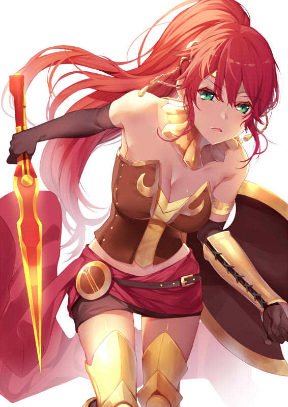 Anime Art - Anime, Anime art, RWBY, Pyrrha nikos