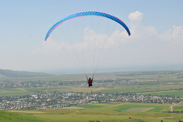 Paragliding is a fun way to fulfill a childhood dream, the dream of flying like a bird. - My, Paragliding, Kyrgyzstan, Relaxation, Extreme, Friends, Weekend, Summer, Longpost