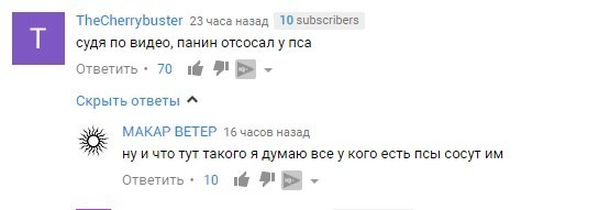 Well I don't have a dog - Alexey Panin, Dog, Youtube, Comments