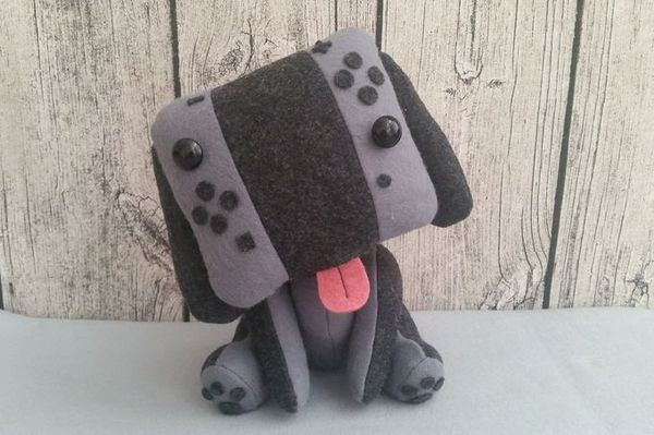 Waiting for the release of the Nintendo Switch - Nintendo switch, Crafts, Dog, With your own hands